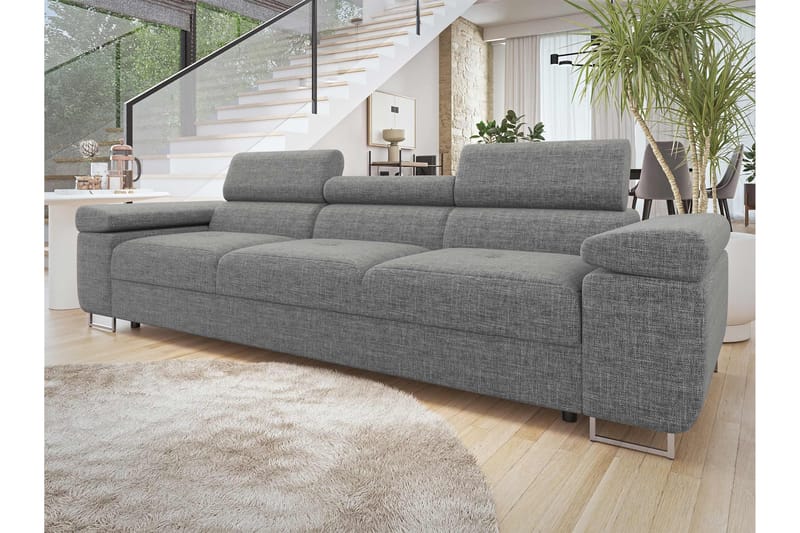 Gabina Soffa 3-sits - Grå - Möbler - Vardagsrum - Soffor - 3-sits soffor