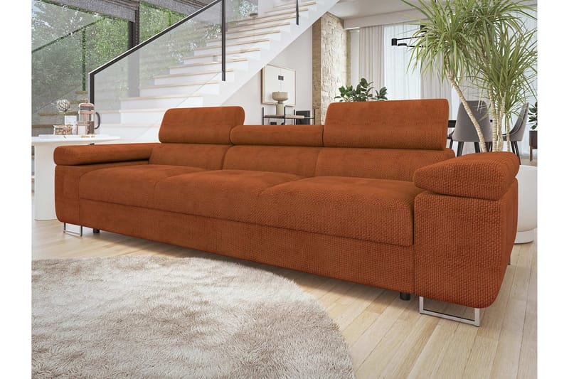 Gabina Soffa 3-sits - Orange - Möbler - Vardagsrum - Soffor - 3-sits soffor