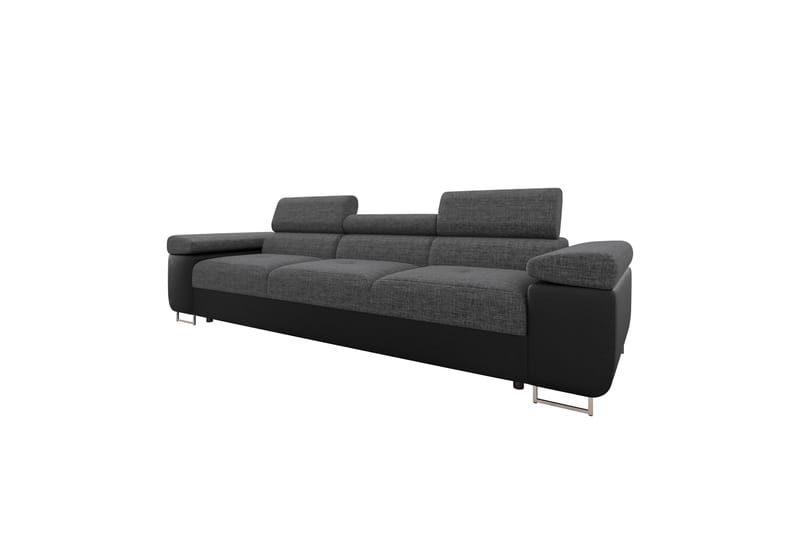 Gabina Soffa 3-sits - Svart/Grå - Möbler - Vardagsrum - Soffor - 3-sits soffor