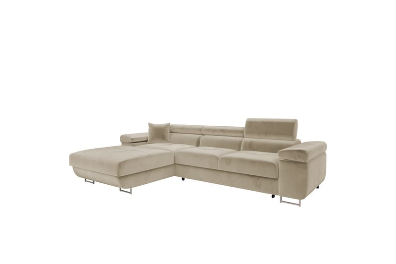 Gabina Soffa med Divan 3-sits - Beige - Möbler - Vardagsrum - Soffor - Divansoffa & schäslong