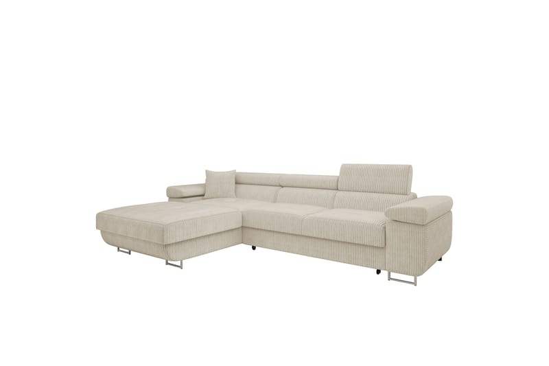 Gabina Soffa med Divan 3-sits - Beige - Möbler - Vardagsrum - Soffor - Divansoffa & schäslong