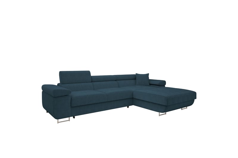 Gabina Soffa med Divan 3-sits - Blå - Möbler - Vardagsrum - Soffor - Divansoffa & schäslong