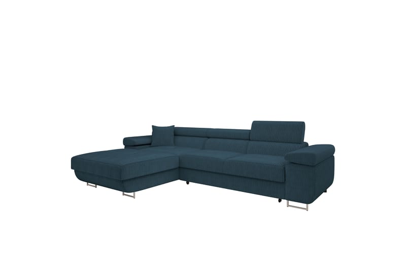 Gabina Soffa med Divan 3-sits - Blå - Möbler - Vardagsrum - Soffor - Divansoffa & schäslong