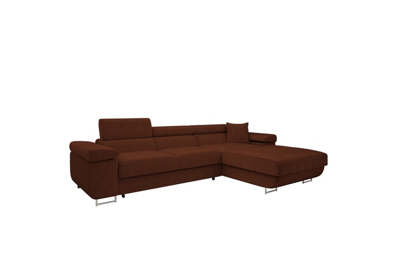 Gabina Soffa med Divan 3-sits - Brun - Möbler - Vardagsrum - Soffor - Divansoffa & schäslong