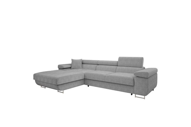 Gabina Soffa med Divan 3-sits - Grå - Möbler - Vardagsrum - Soffor - Divansoffa & schäslong