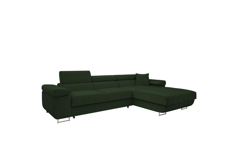 Gabina Soffa med Divan 3-sits - Grön - Möbler - Vardagsrum - Soffor - Divansoffa & schäslong