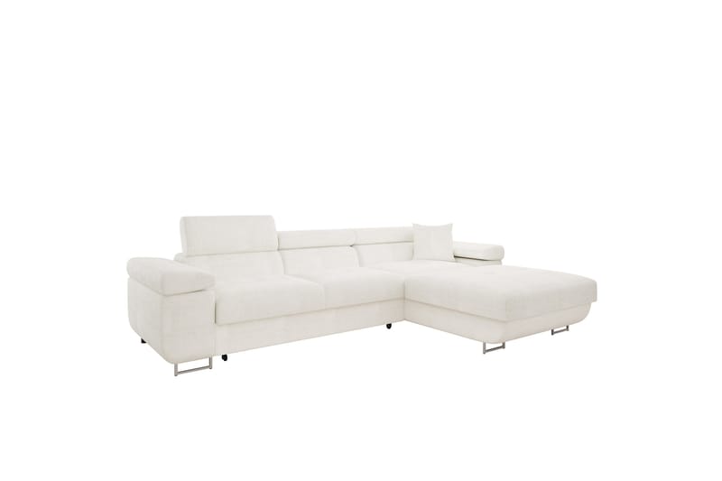 Gabina Soffa med Divan 3-sits - Vit - Möbler - Vardagsrum - Soffor - Divansoffa & schäslong