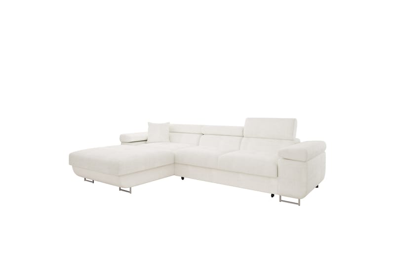 Gabina Soffa med Divan 3-sits - Vit - Möbler - Vardagsrum - Soffor - Divansoffa & schäslong