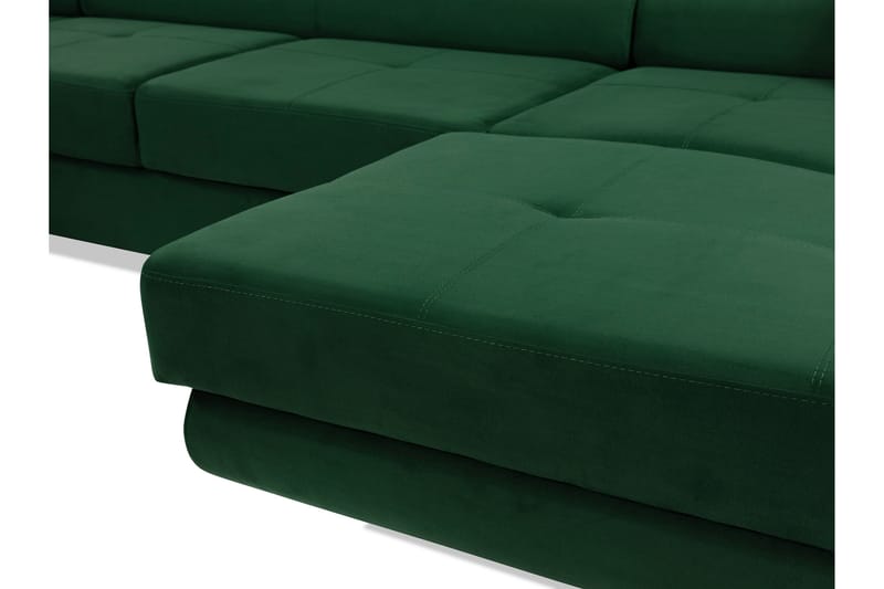 Gabina Soffa med Divan och Schäslong 4-sits - Brun - Möbler - Vardagsrum - Soffor - U-soffor