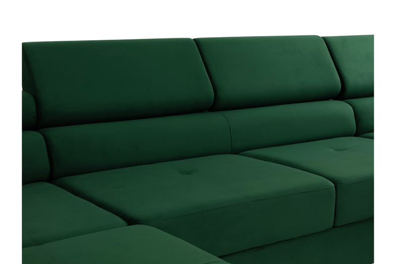 Gabina Soffa med Divan och Schäslong 4-sits - Brun - Möbler - Vardagsrum - Soffor - U-soffor