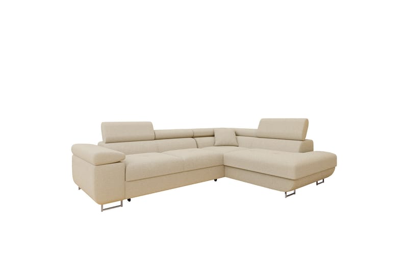 Gabina Soffa med Schäslong 3-sits - Beige - Möbler - Vardagsrum - Soffor - Divansoffa & schäslong