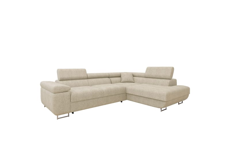 Gabina Soffa med Schäslong 3-sits - Beige - Möbler - Vardagsrum - Soffor - Divansoffa & schäslong