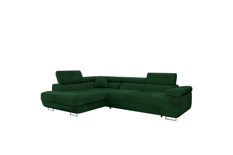 Gabina Soffa med Schäslong 3-sits - Grön - Möbler - Vardagsrum - Soffor - Divansoffa & schäslong