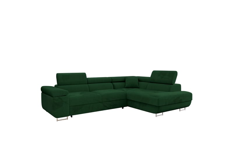 Gabina Soffa med Schäslong 3-sits - Grön - Möbler - Vardagsrum - Soffor - Divansoffa & schäslong