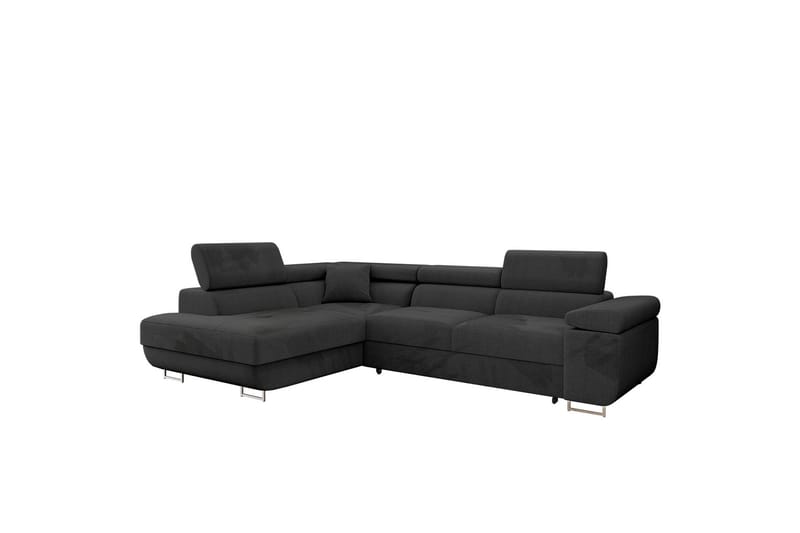 Gabina Soffa med Schäslong 3-sits - Svart - Möbler - Vardagsrum - Soffor - Divansoffa & schäslong