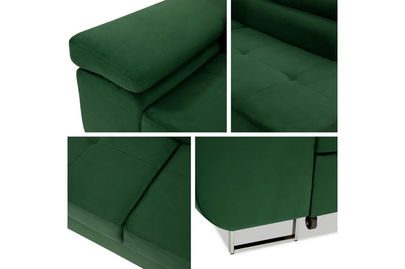 Gabina Soffa med Schäslong 3-sits - Vit - Möbler - Vardagsrum - Soffor - Divansoffa & schäslong