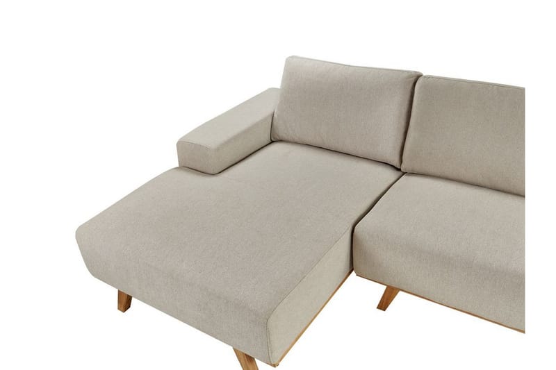 Gaines Hörnsoffa 3-sits - Beige/Ljust trä - Möbler - Vardagsrum - Soffor - Hörnsoffor