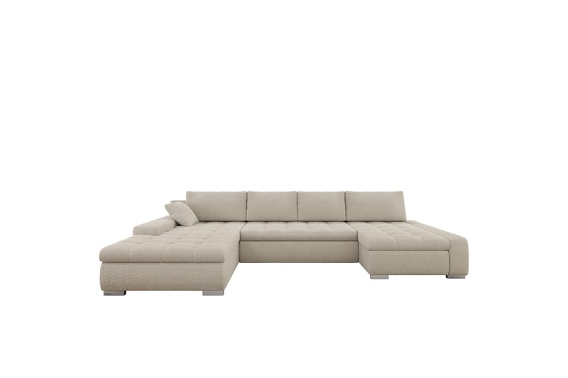 Gamal Soffa Dubbeldivan 4-sits - Beige - Möbler - Vardagsrum - Soffor - U-soffor