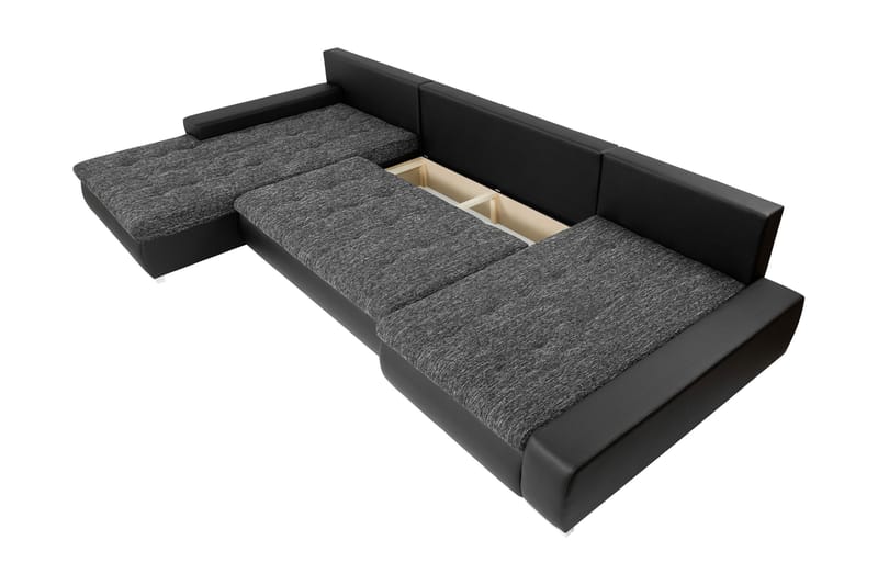 Gamal Soffa Dubbeldivan 4-sits - Brun - Möbler - Vardagsrum - Soffor - U-soffor