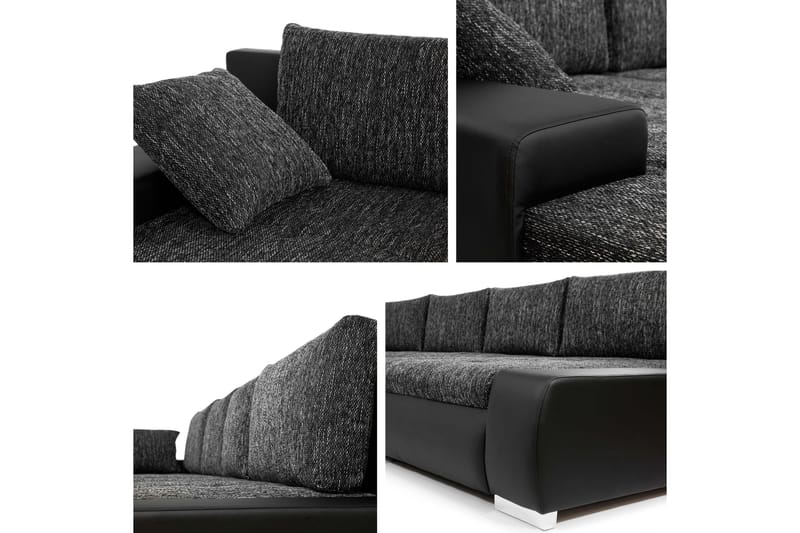 Gamal Soffa Dubbeldivan 4-sits - Brun - Möbler - Vardagsrum - Soffor - U-soffor