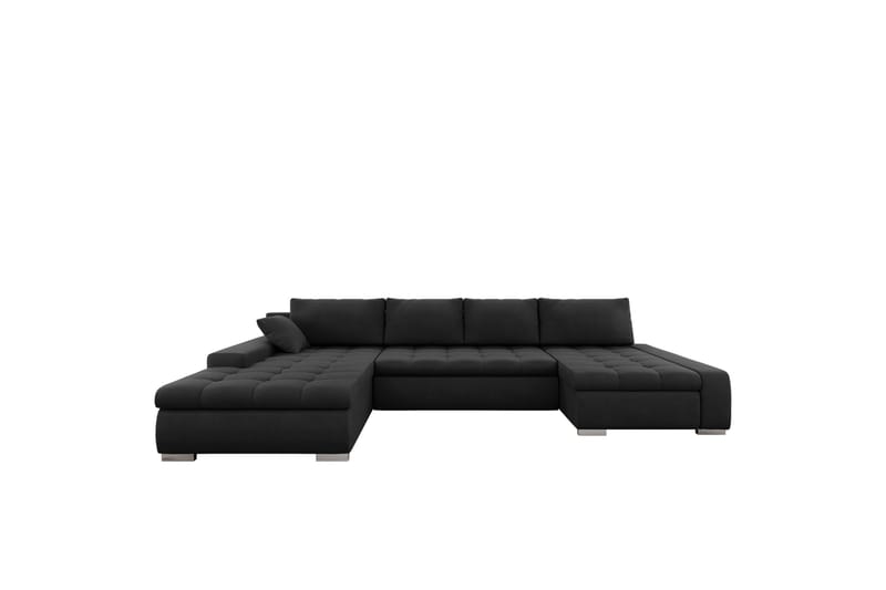 Gamal Soffa Dubbeldivan 4-sits - Svart - Möbler - Vardagsrum - Soffor - U-soffor