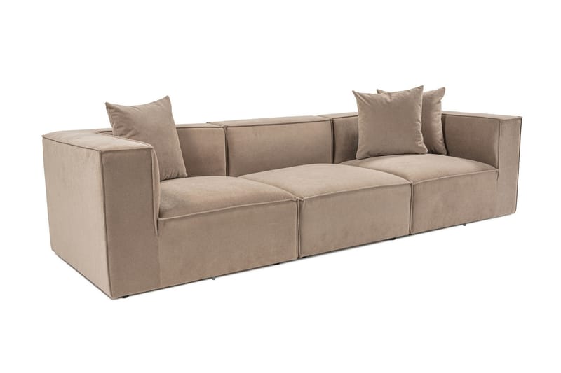 Gregor Soffa 3-sits - Cappucino - Möbler - Vardagsrum - Soffor - 3-sits soffor