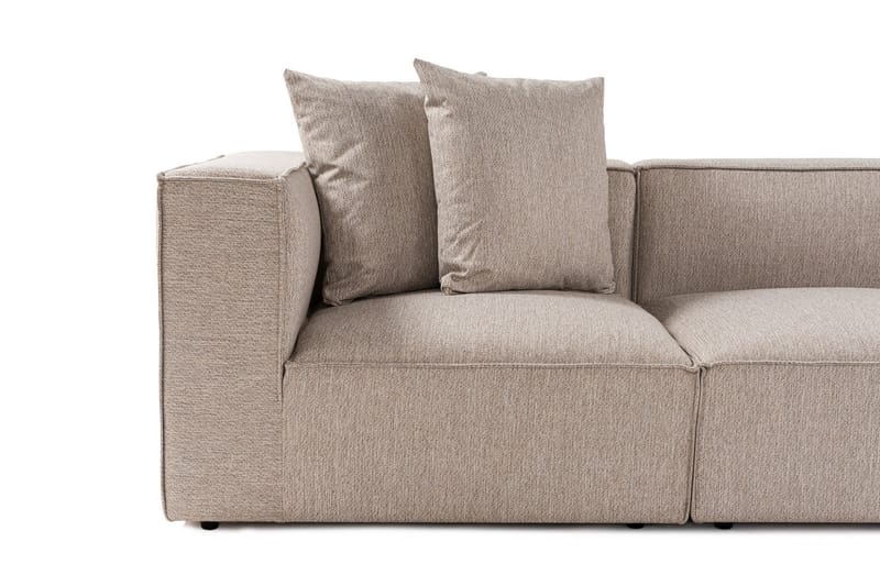 Gregor Soffa med Divan 4-sits - Sand beige - Möbler - Vardagsrum - Soffor - Divansoffa & schäslong