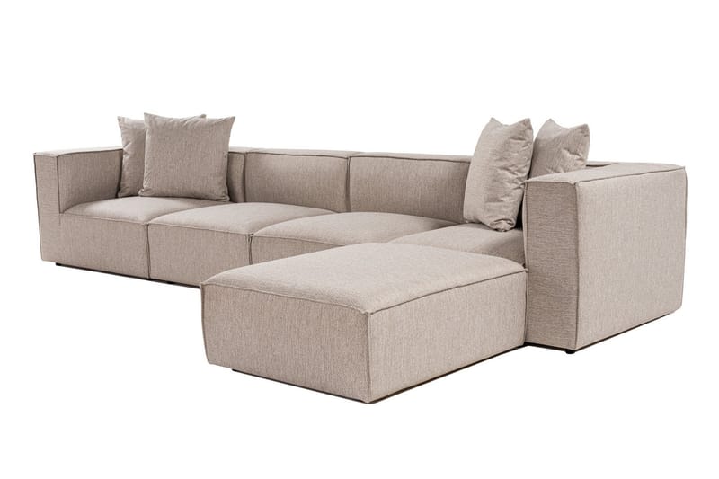 Gregor Soffa med Divan 4-sits - Sand beige - Möbler - Vardagsrum - Soffor - Divansoffa & schäslong