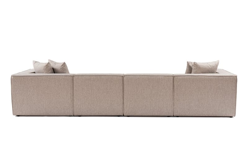 Gregor Soffa med Divan 4-sits - Sand beige - Möbler - Vardagsrum - Soffor - Divansoffa & schäslong