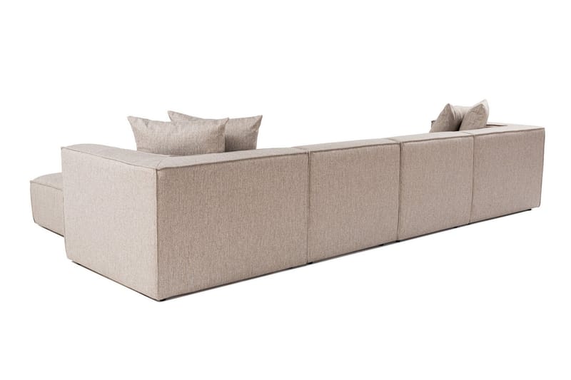 Gregor Soffa med Divan 4-sits - Sand beige - Möbler - Vardagsrum - Soffor - Divansoffa & schäslong