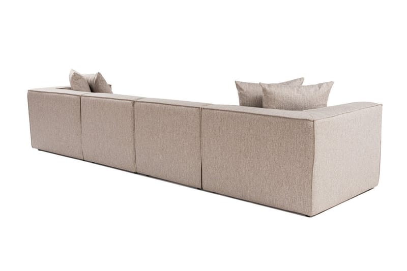 Gregor Soffa med Divan 4-sits - Sand beige - Möbler - Vardagsrum - Soffor - Divansoffa & schäslong