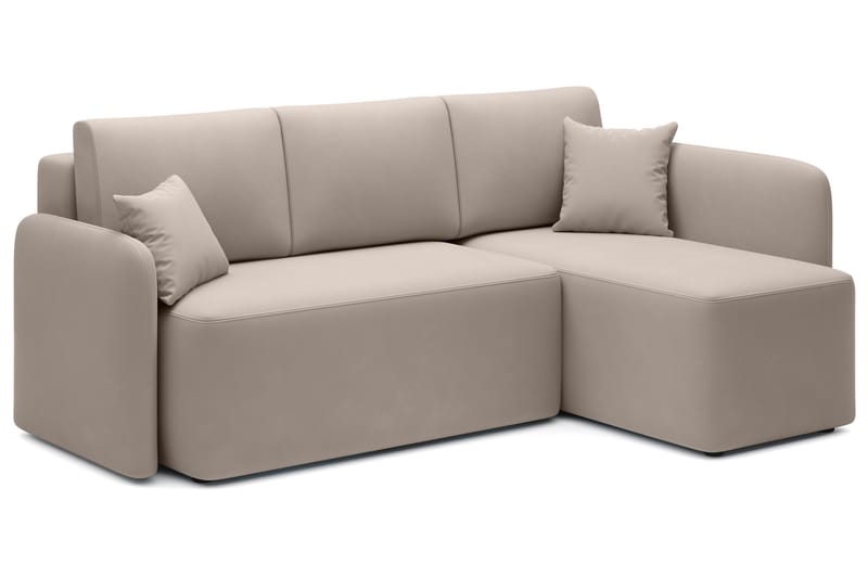 Hadson 3-sits Soffa med Divan Beige - Möbler - Vardagsrum - Soffor - Divansoffa & schäslong