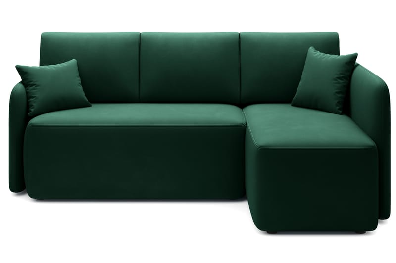 Hadson 3-sits Soffa med Divan Grön - Möbler - Vardagsrum - Soffor - Divansoffa & schäslong