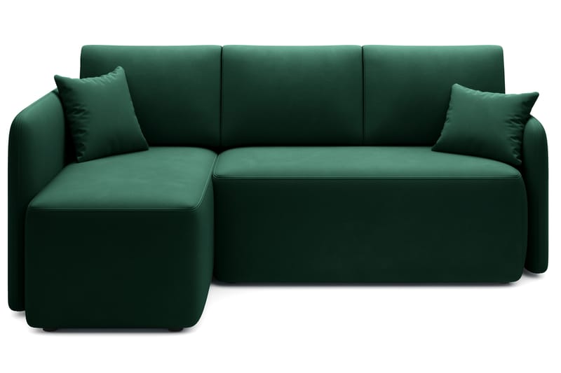 Hadson 3-sits Soffa med Divan Grön - Möbler - Vardagsrum - Soffor - Divansoffa & schäslong