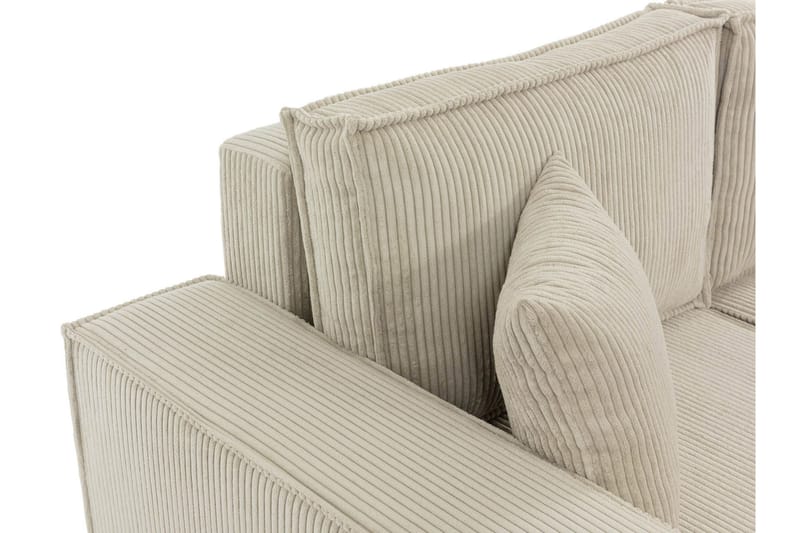 Hobson Soffa med Divan 3-sits - Beige - Möbler - Vardagsrum - Soffor - Divansoffa & schäslong