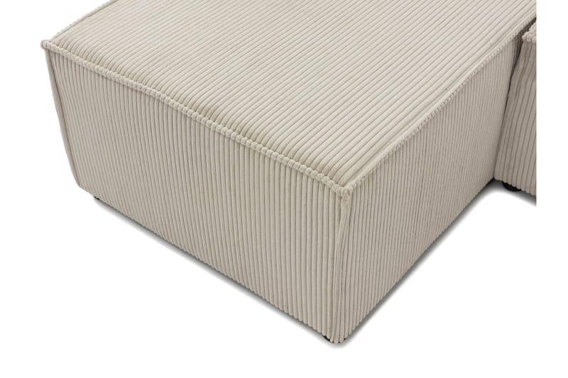 Hobson Soffa med Divan 3-sits - Beige - Möbler - Vardagsrum - Soffor - Divansoffa & schäslong