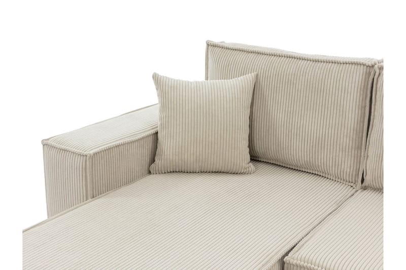 Hobson Soffa med Divan 3-sits - Beige - Möbler - Vardagsrum - Soffor - Divansoffa & schäslong