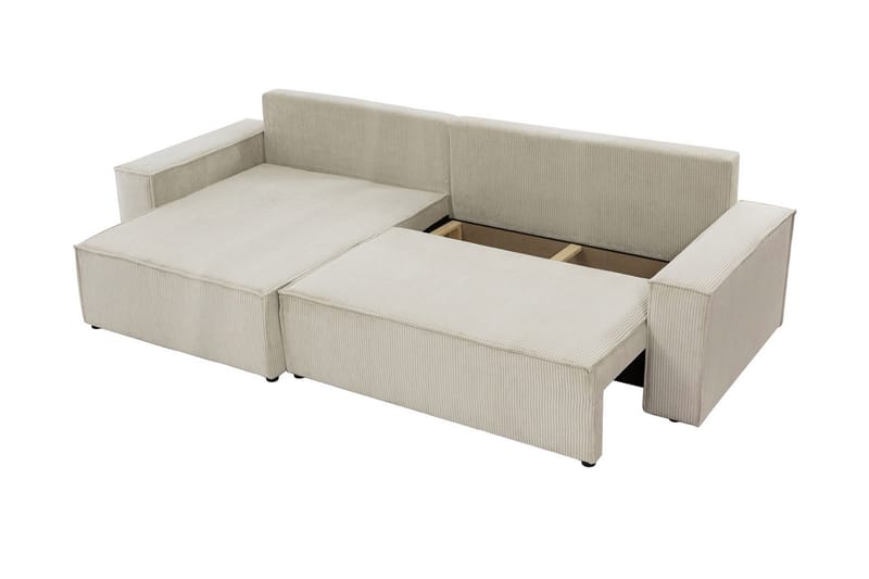 Hobson Soffa med Divan 3-sits - Beige - Möbler - Vardagsrum - Soffor - Divansoffa & schäslong