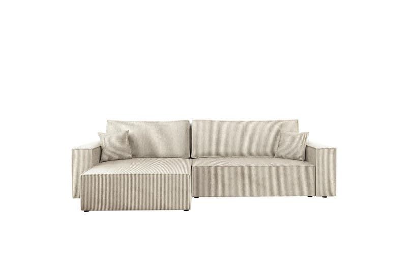 Hobson Soffa med Divan 3-sits - Beige - Möbler - Vardagsrum - Soffor - Divansoffa & schäslong