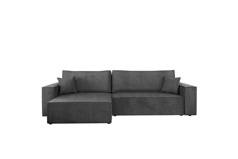 Hobson Soffa med Divan 3-sits - Mörkgrå - Möbler - Vardagsrum - Soffor - Divansoffa & schäslong