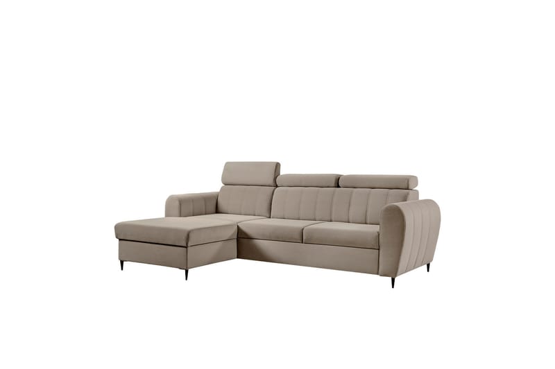 Hoffman Soffa med Divan 3-sits - Beige - Möbler - Vardagsrum - Soffor - Divansoffa & schäslong