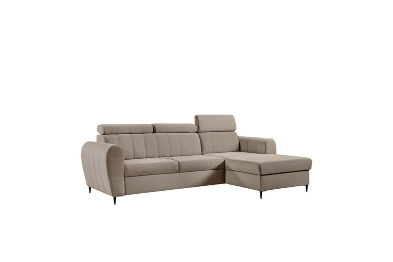 Hoffman Soffa med Divan 3-sits - Beige - Möbler - Vardagsrum - Soffor - Divansoffa & schäslong