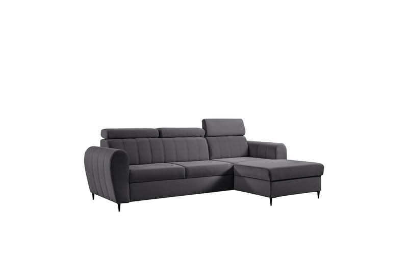 Hoffman Soffa med Divan 3-sits - Grå - Möbler - Vardagsrum - Soffor - Divansoffa & schäslong