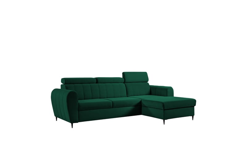 Hoffman Soffa med Divan 3-sits - Grön - Möbler - Vardagsrum - Soffor - Divansoffa & schäslong