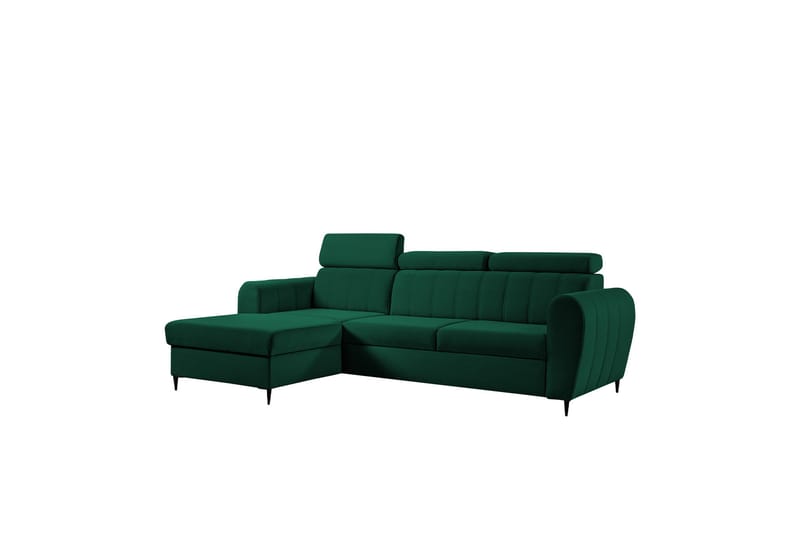 Hoffman Soffa med Divan 3-sits - Grön - Möbler - Vardagsrum - Soffor - Divansoffa & schäslong