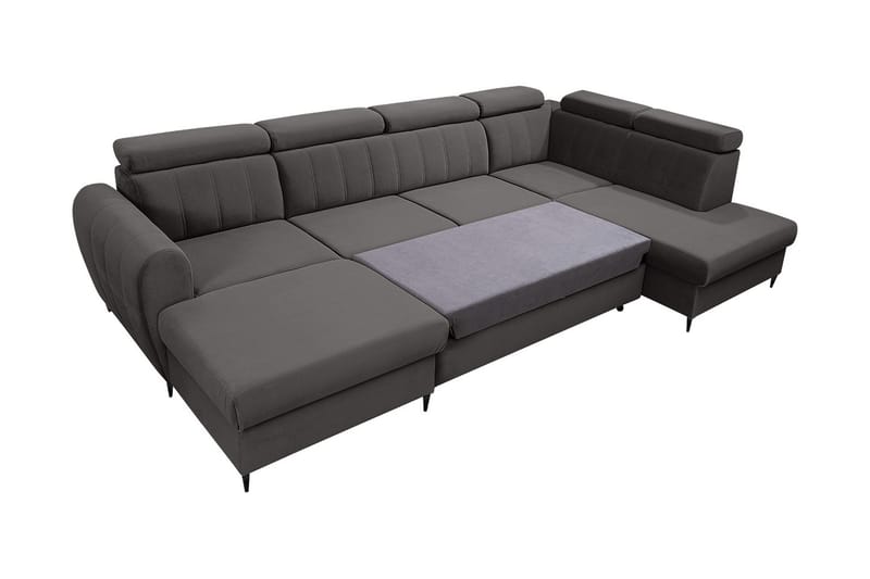 Hoffman Soffa med Divan och Schäslong 4-sits - Beige - Möbler - Vardagsrum - Soffor - U-soffor