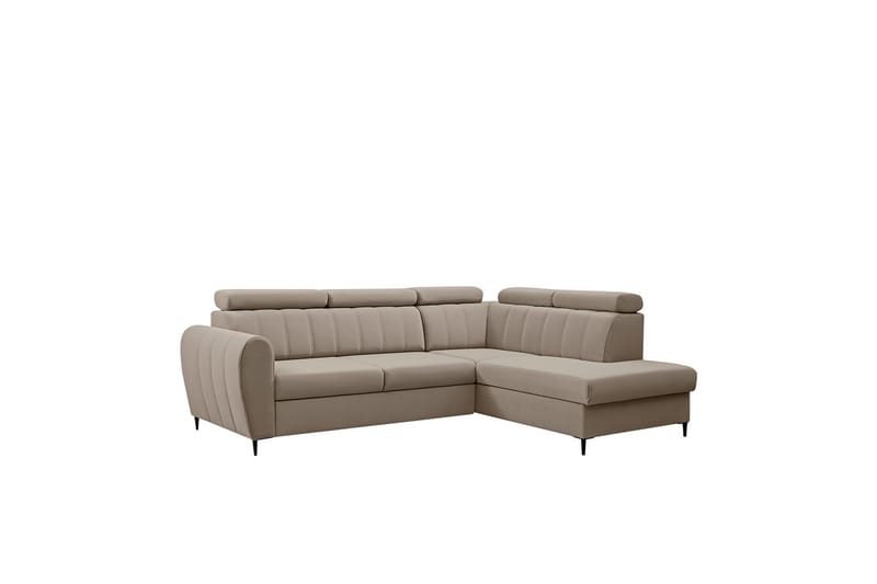 Hoffman Soffa med Schäslong 3-sits - Beige - Möbler - Vardagsrum - Soffor - Divansoffa & schäslong