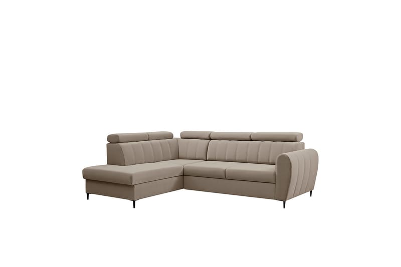 Hoffman Soffa med Schäslong 3-sits - Beige - Möbler - Vardagsrum - Soffor - Divansoffa & schäslong