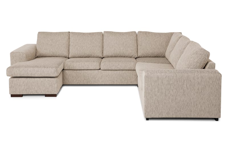 CONNECT Hörnsoffa med Divan Vändbar Beige - Möbler - Vardagsrum - Soffor - Hörnsoffor