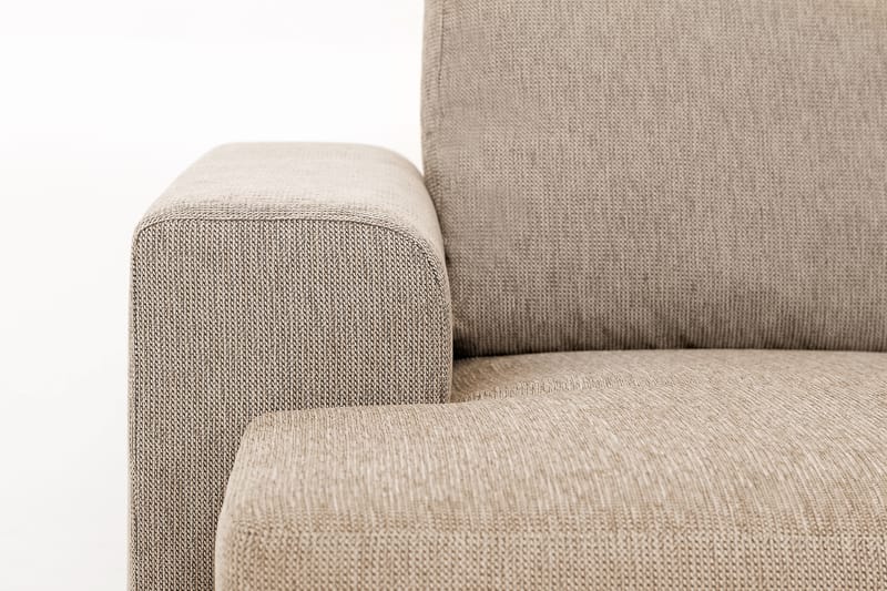 CONNECT Hörnsoffa med Divan Vändbar Beige - Möbler - Vardagsrum - Soffor - Hörnsoffor